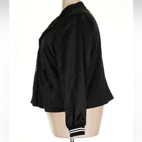 Eloquii Black Double-Breasted Sports Jacket Blazer Women’s Plus Size 20 NWT - Picture 4 of 7